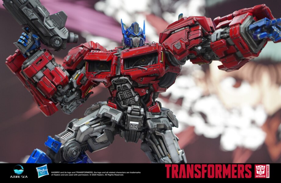 AzureSea Studio Transformers Optimus Prime Statue Color Image  (17 of 42)